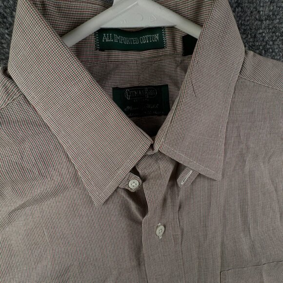 Gitman Bros Stanley Welch Clothiers Button Up Long Sleeve Cotton 15.5 32 USA - Picture 7 of 13